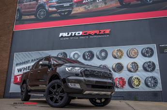 FORD RANGER KM700 SATIN BLACK MILLED